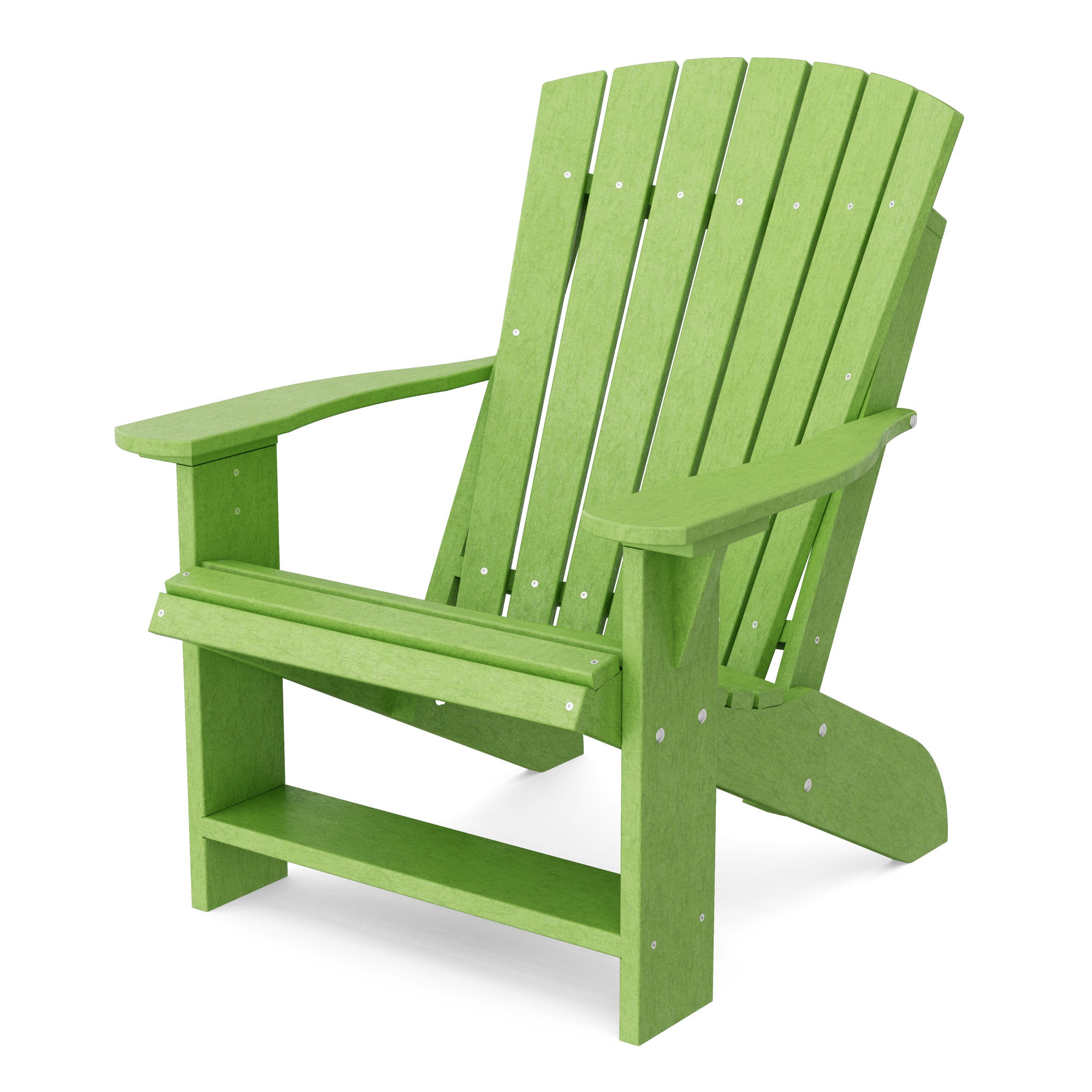 Premium Heritage Adirondack Chair - Solid Wood Outdoor Patio Furniture for Garden, Deck, Poolside & Backyard Relaxation