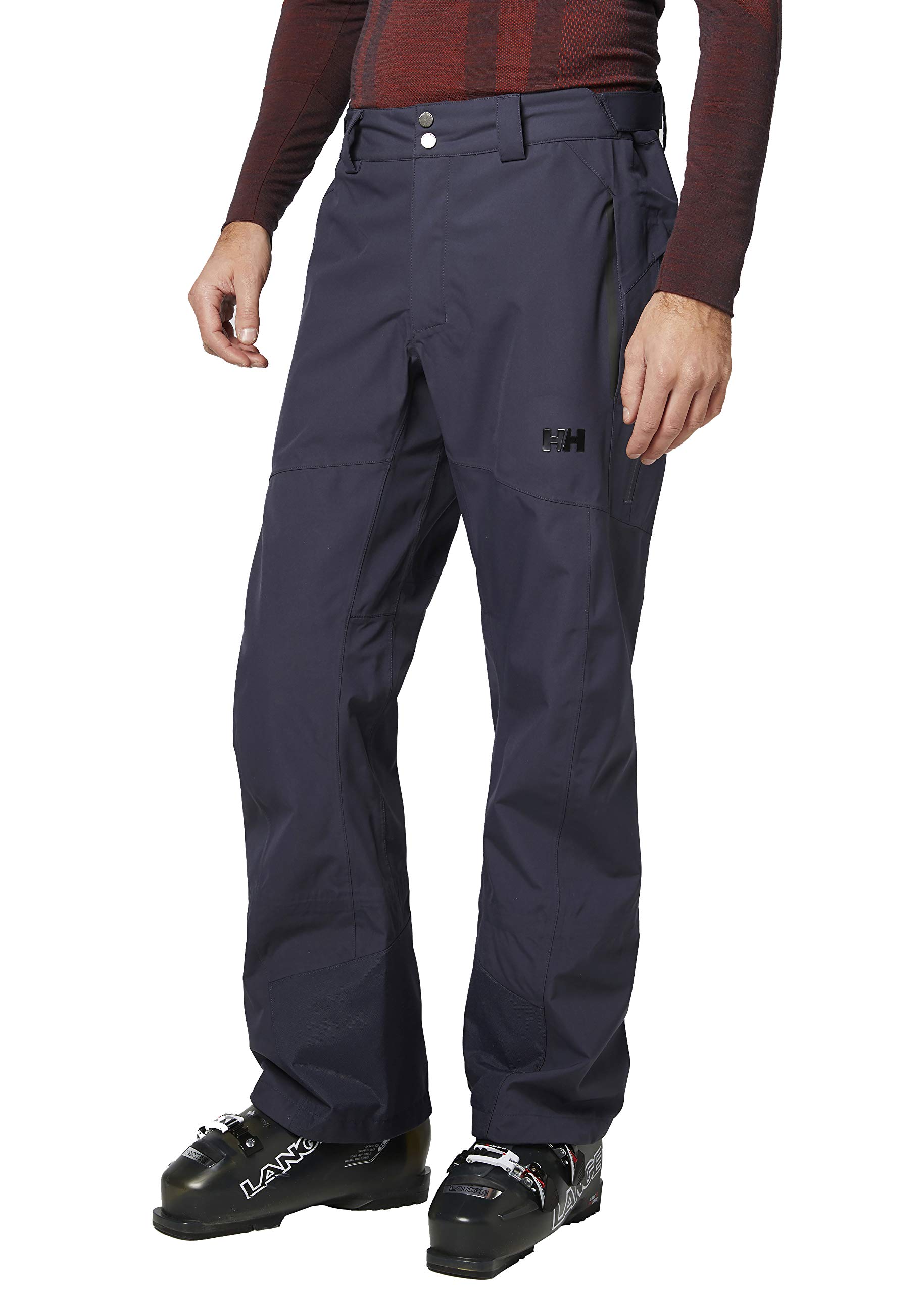 Helly Hansen Men's Alpha Shell Waterproof Ski Pants - Lightweight, Windproof & Breathable for Skiing, Snowboarding & Outdoor Adventures