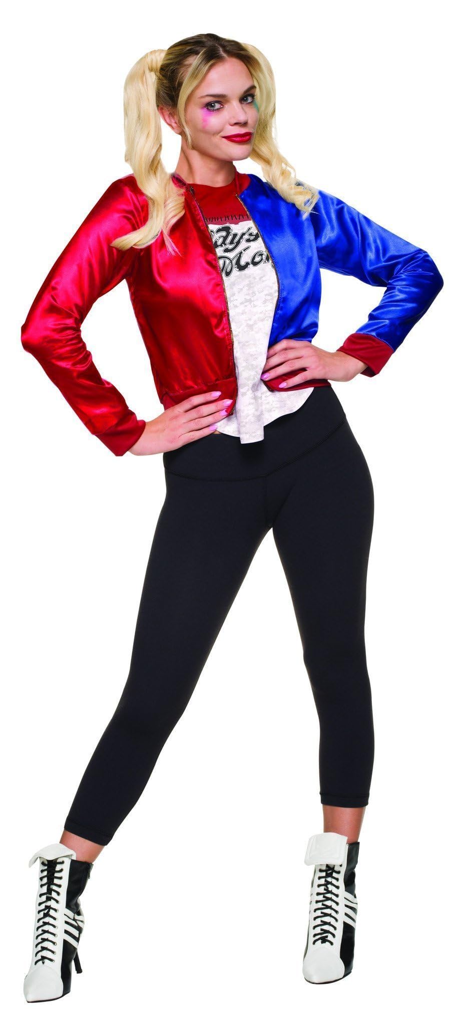 Suicide Squad Harley Quinn Costume for Adults - Official Rubie's Licensed Halloween Cosplay Outfit for Women, Perfect for Comic Con & Themed Parties