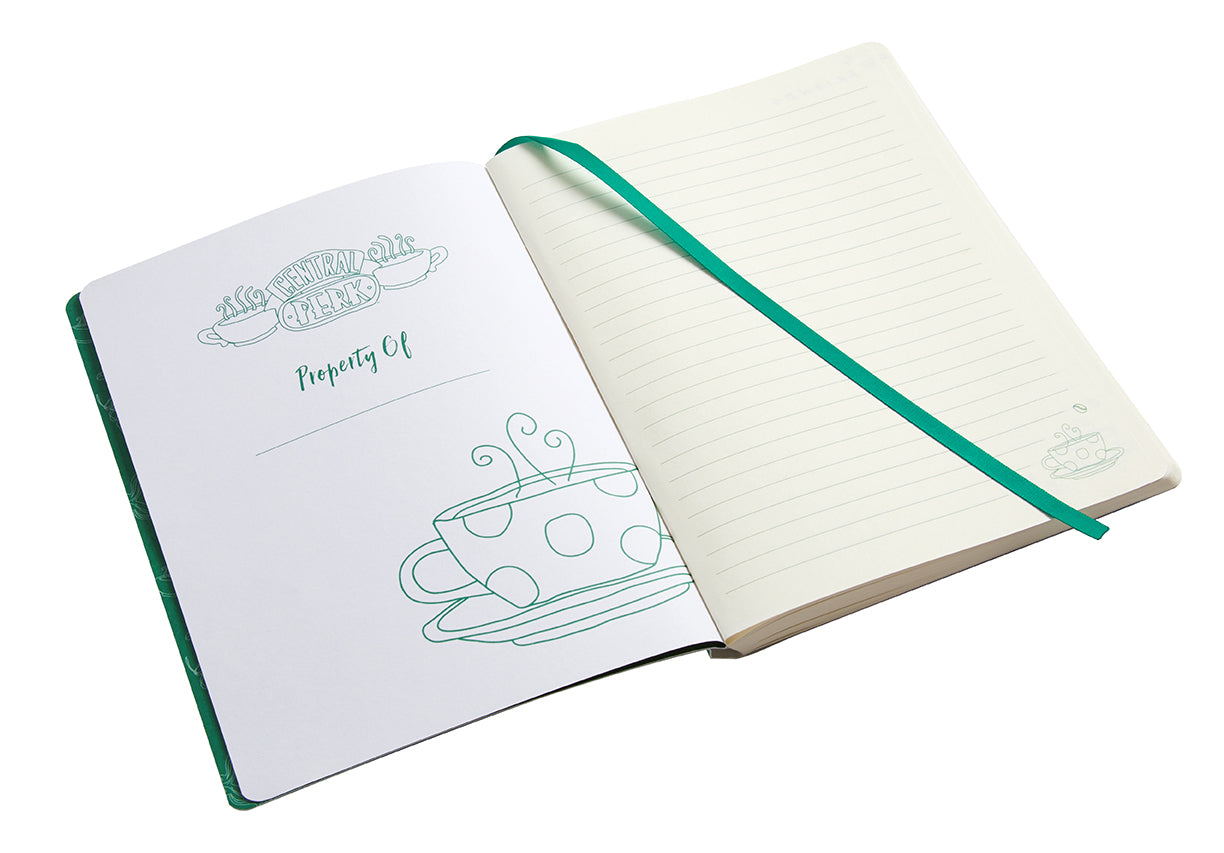 Friends TV Show Central Perk Softcover Notebook - Journal for Fans, Office & School Supplies, Gift for Friends Lovers - Perfect for Note Taking, Journaling, and Collectibles