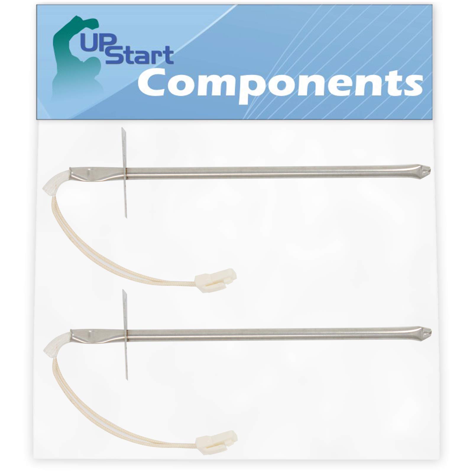 2-Pack W10181986 Oven Temperature Sensor Replacement for Whirlpool SF315PEPQ3 Range, Cooktop & Oven - Compatible with WPW10181986 - UpStart Components Brand - Perfect for DIY Kitchen Appliance Repairs & Maintenance
