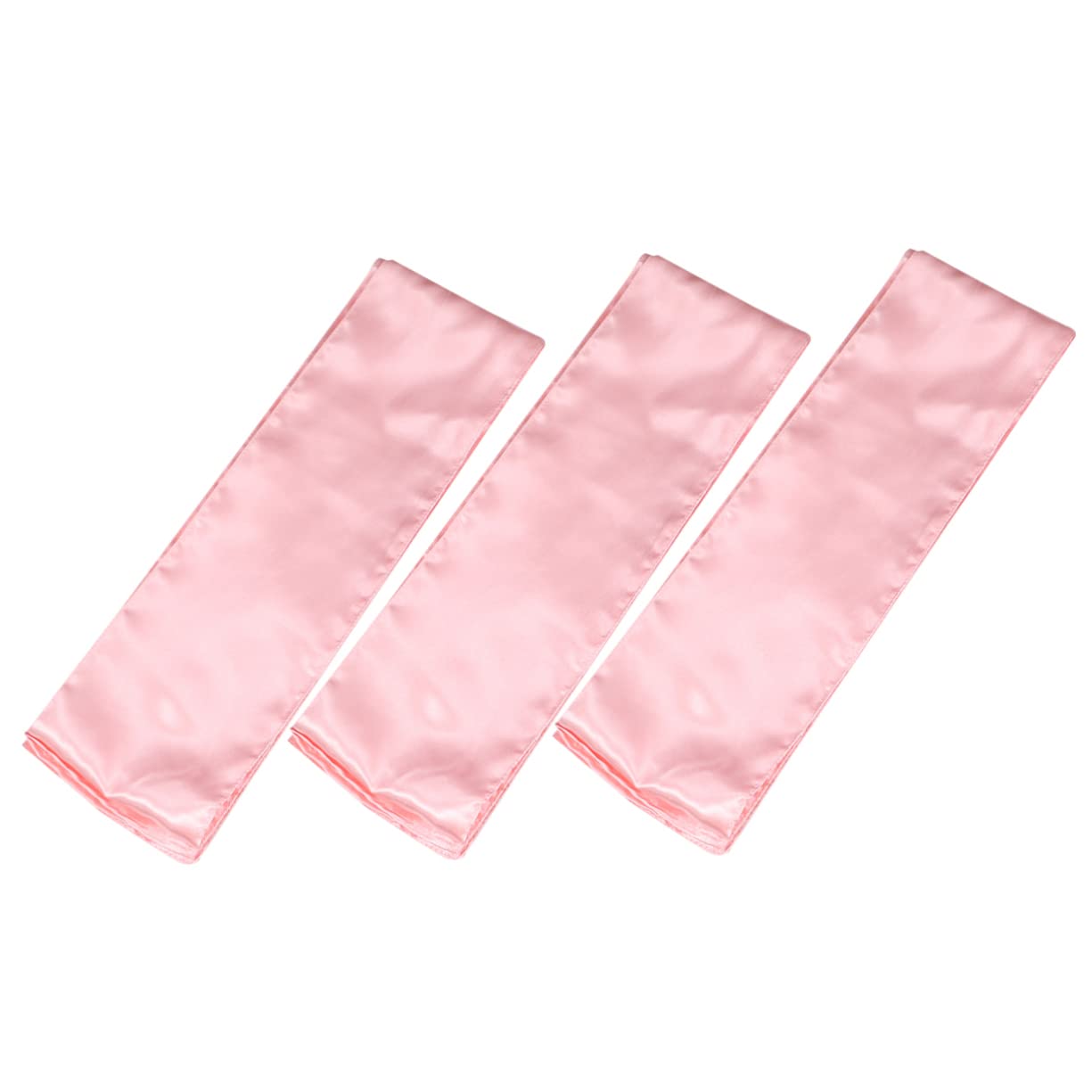KALLORY 3-Piece Satin Wig Headband Set - Soft Hair Bandanas for Women, Non-Slip Yoga Headbands & Wig Grip Bands - Perfect for Wig Wrapping, Workouts, and Everyday Styling