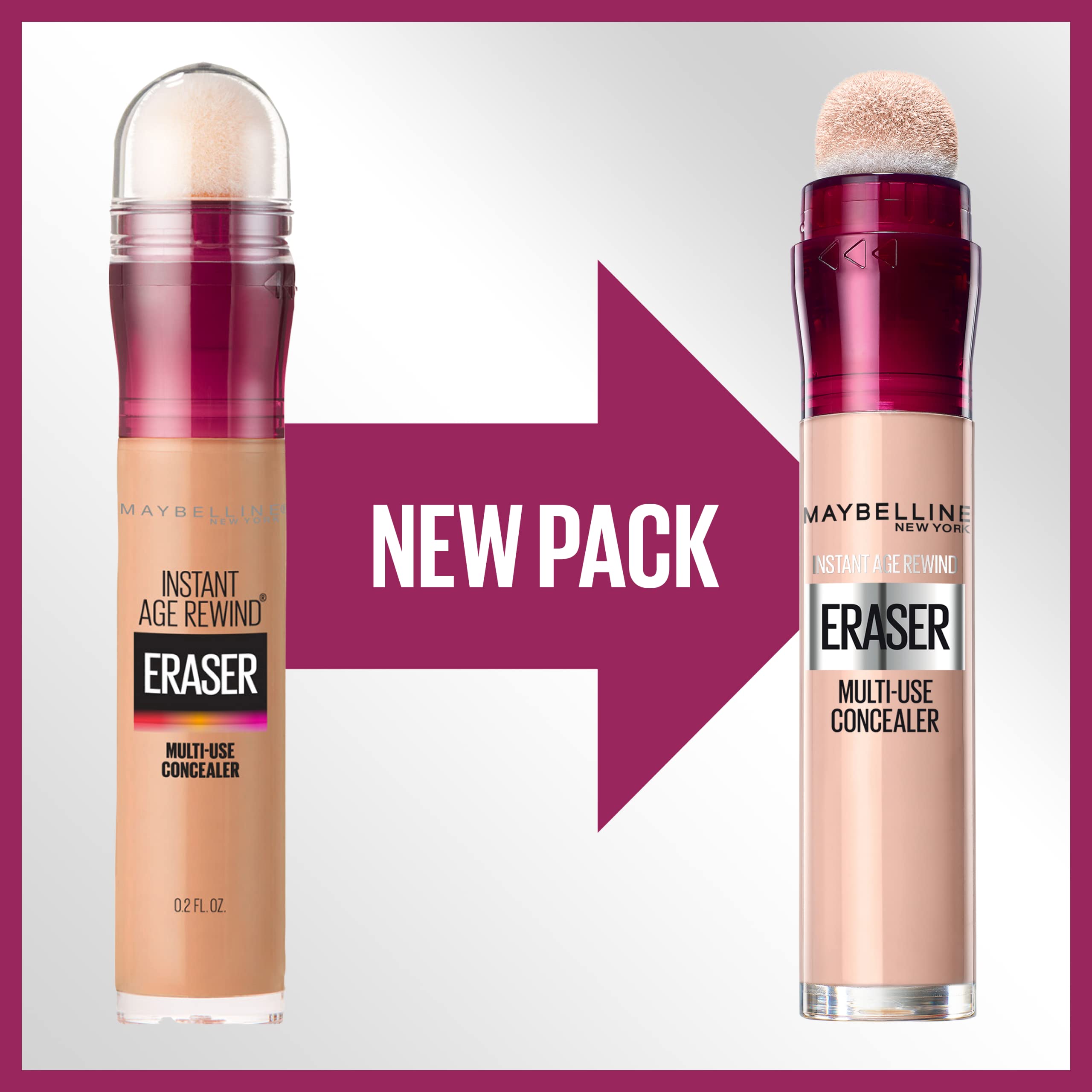 Maybelline Instant Age Rewind Eraser Dark Circles Treatment Concealer - Multi-Use Under Eye Corrector, Shade 146, 1 Count (Packaging May Vary) | Brightens & Hydrates for Flawless Makeup Look - Perfect for Daily Use, Work & Special Occasions