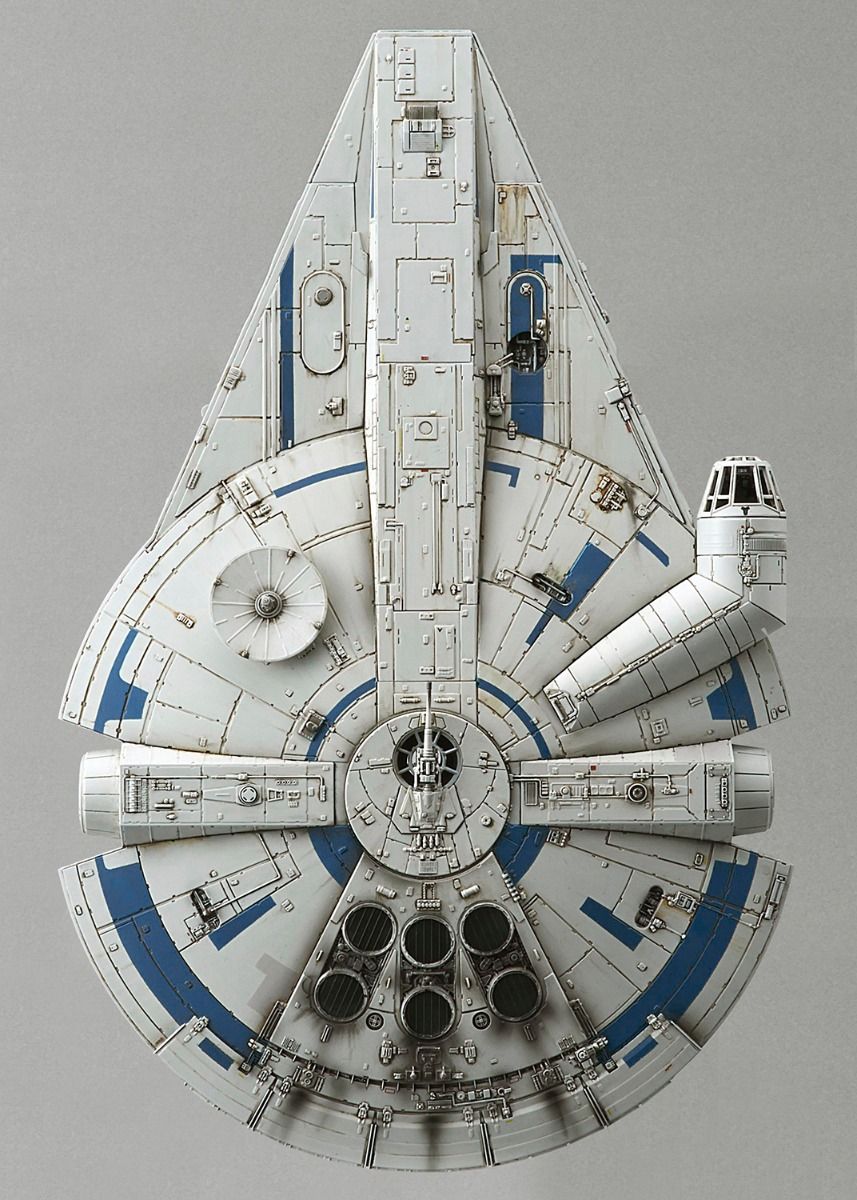 Bandai Star Wars Millennium Falcon Model Kit - Lando Calrissian Version | Solo: A Star Wars Story | DIY Building Kit for Collectors & Fans | Perfect for Display & Gifts