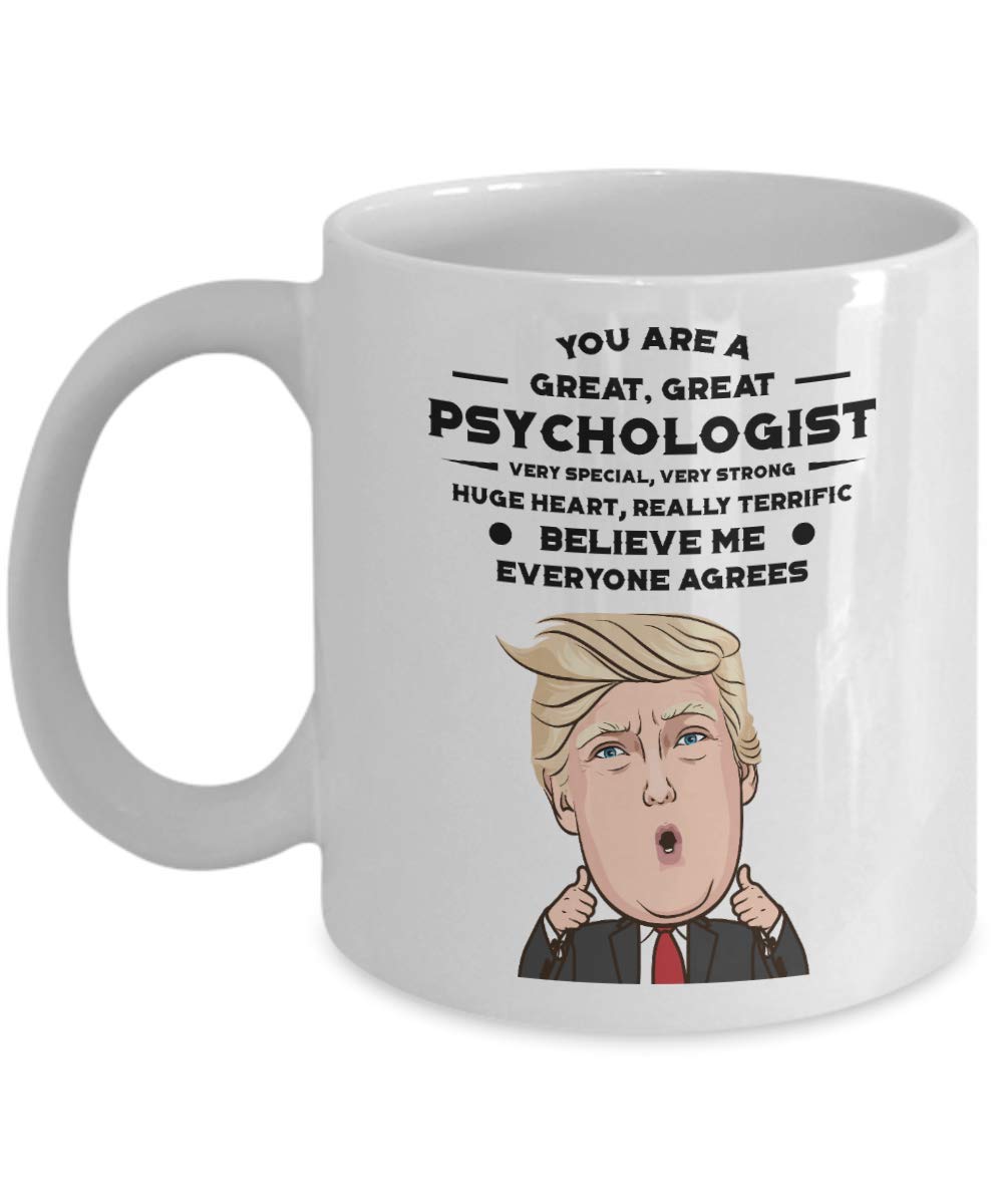 Funny Christmas Gifts for Psychologists - Unique Birthday Gifts from Friends - Hilarious Coffee Mug for Men & Women - Perfect for Office, Home & Therapist Appreciation