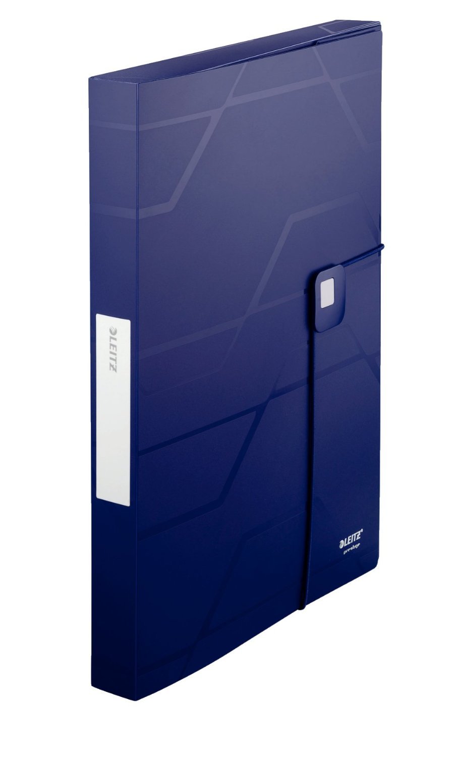 Leitz Prestige Box File - Blue Document Organizer for Office, Home & School | A4 File Storage with Secure Closure | Premium Filing System for Papers, Folders & Documents