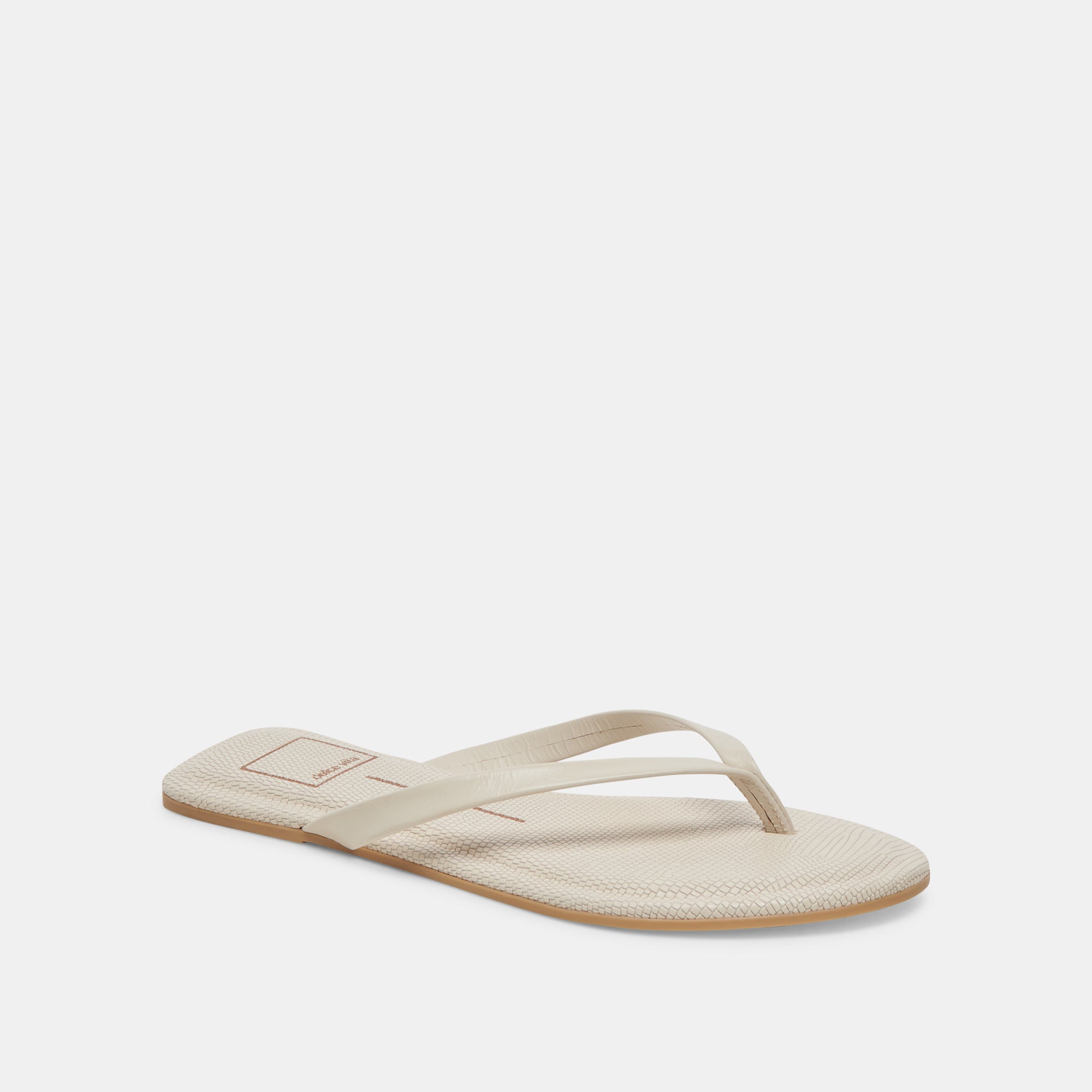 LAYNEY Women's Ivory Leather Sandals - Comfortable & Stylish Summer Casual Shoes for Beach, Walking & Outdoor Activities