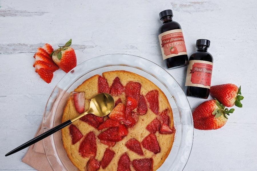 Pure Strawberry Extract - 100% Natural, No Additives | Perfect for Baking, Smoothies & DIY Skincare