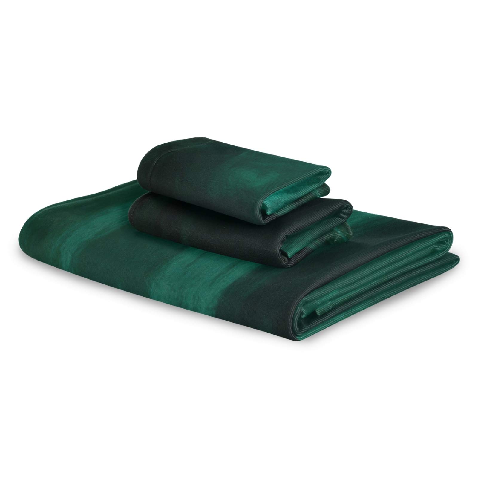 Premium Hunter Green Bath Towels Set - Ultra Soft, Highly Absorbent & Quick-Drying - 3-Piece Luxury Towel Set for Home, Spa & Hotel Use - Perfect for Bathrooms, Poolside & Guest Rooms