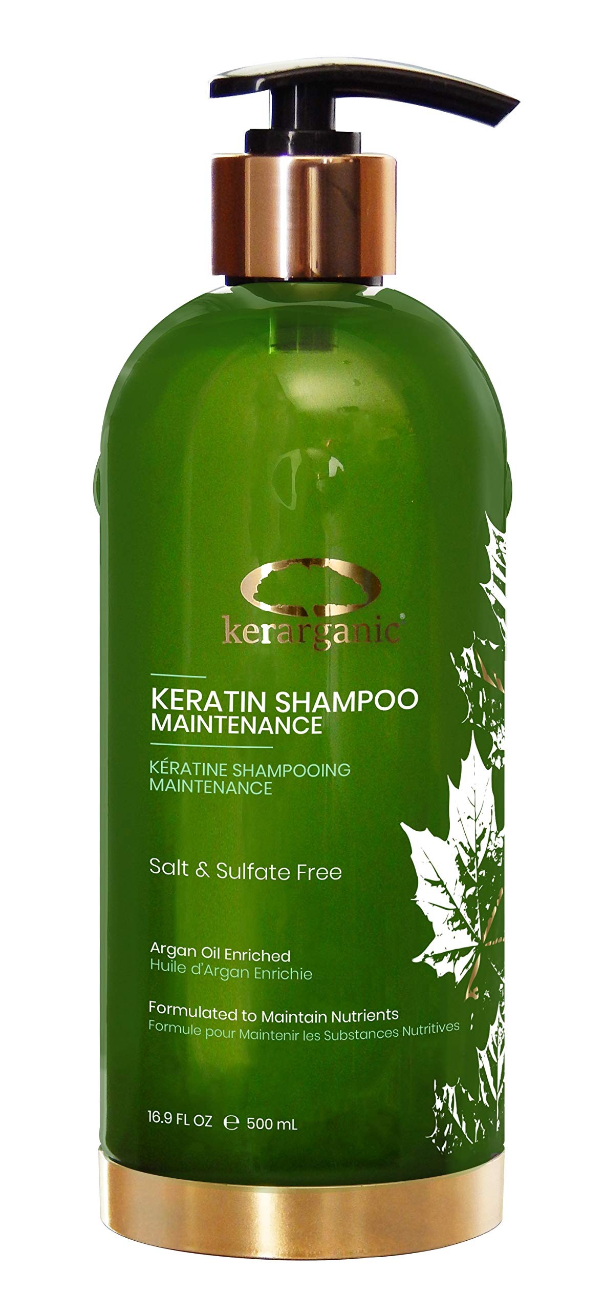 Premium Keratin Shampoo for Hair Repair & Maintenance - 16.9 fl oz (500ml) - Deep Hydration & Damage Control for Dry, Frizzy Hair - Salon-Quality at Home - Perfect for Color-Treated & Chemically Processed Hair
