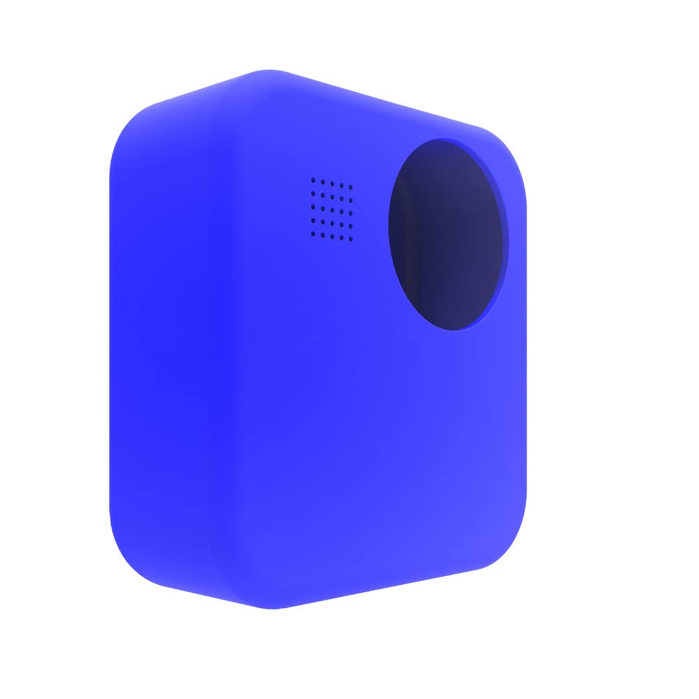 GoPro Max Silicone Protective Case - Durable Waterproof Cover for GoPro Max 360 Camera, Shockproof Full-Body Protection (Blue) - Perfect for Travel, Adventure Sports & Underwater Photography Accessories