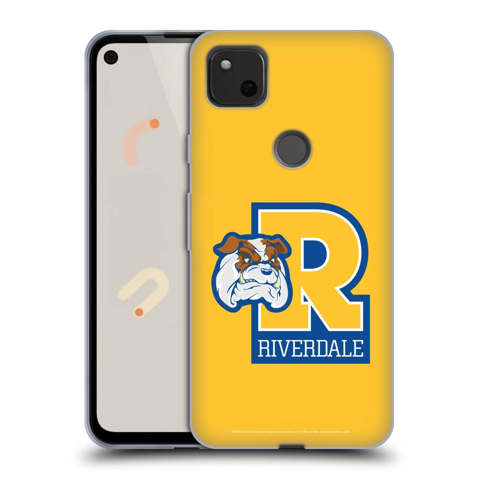Riverdale Bulldogs Soft Gel Case for Google Pixel 4a - Officially Licensed Phone Cover for Fans