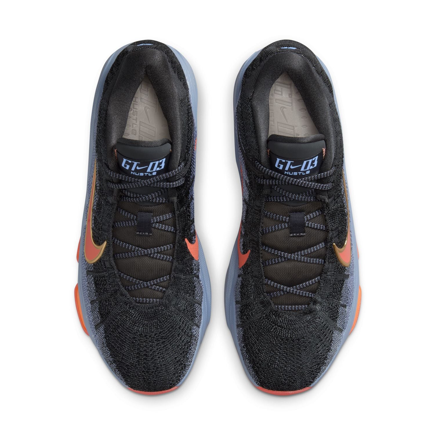 G.T. Hustle 3 EP 'Anthracite' Basketball Shoes - High-Performance Men's Sneakers for Indoor & Outdoor Court Play