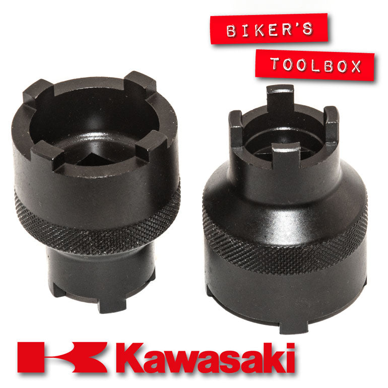 Kawasaki Double Ended Castle Nut Driver - Professional Automotive & Motorcycle Tool for Secure Fastening - Perfect for Mechanics, DIY Enthusiasts, and Bike Maintenance