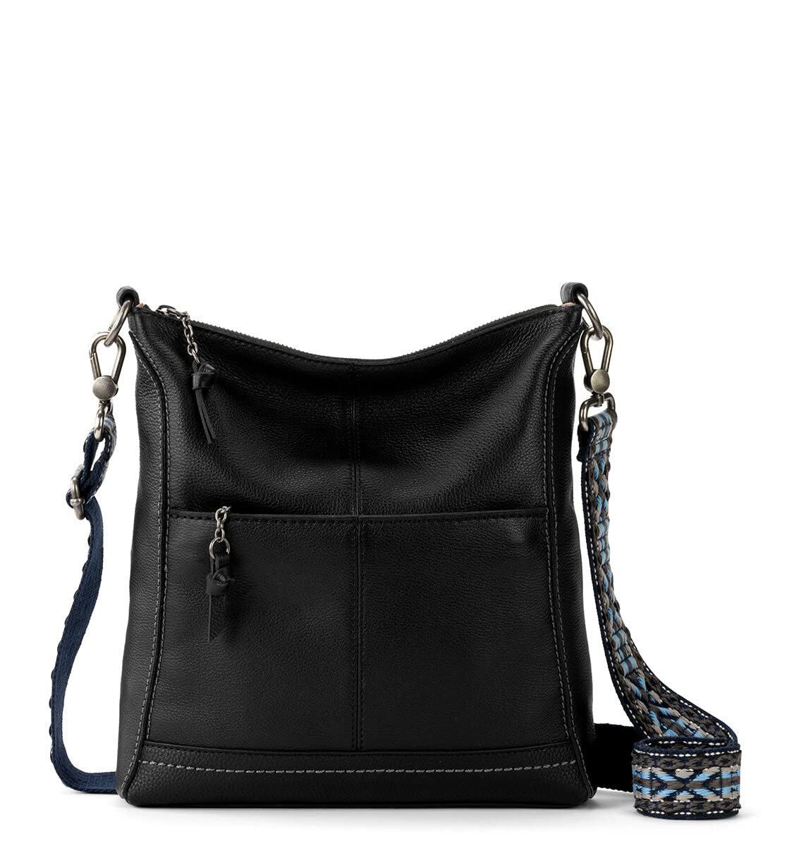 The Sak Lucia Genuine Leather Crossbody Bag - Adjustable Strap Convertible Purse for Women | Perfect for Travel, Shopping & Everyday Use