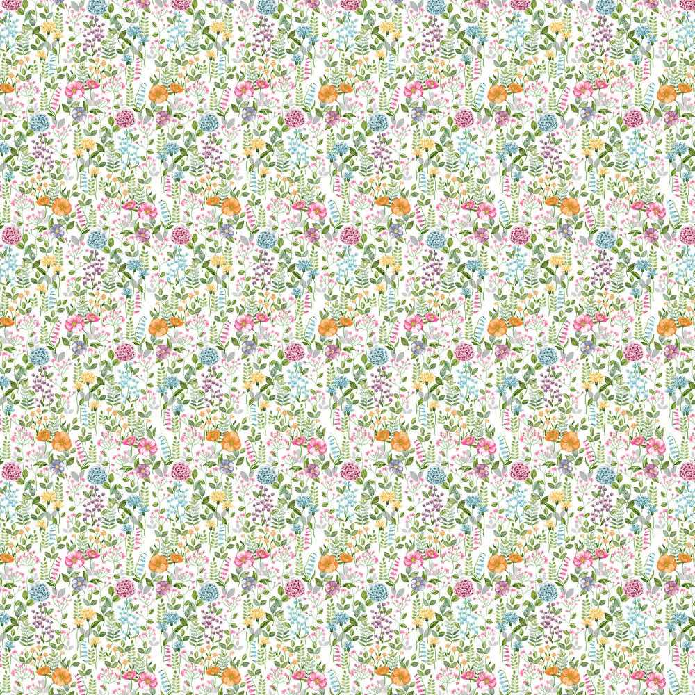Spring Meadow Vinyl Oil Cloth - Waterproof & Washable Table Cover for Kitchen, Dining Room, Picnic & Outdoor Use