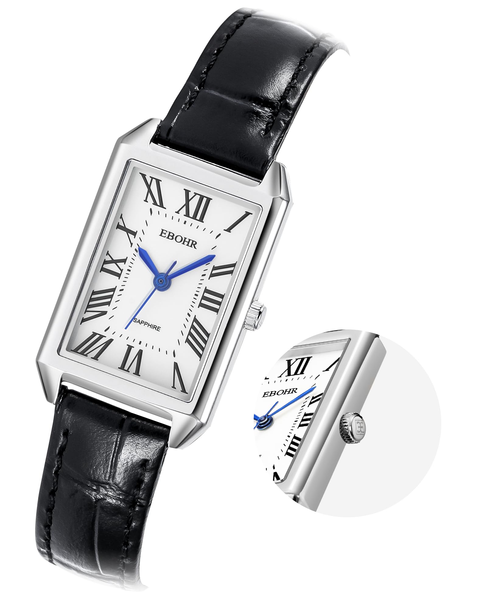 Elegant Women's Classic Quartz Watch with Genuine Cowhide Leather Band - Stylish & Durable Ladies Wristwatch for Work, Party, and Everyday Wear