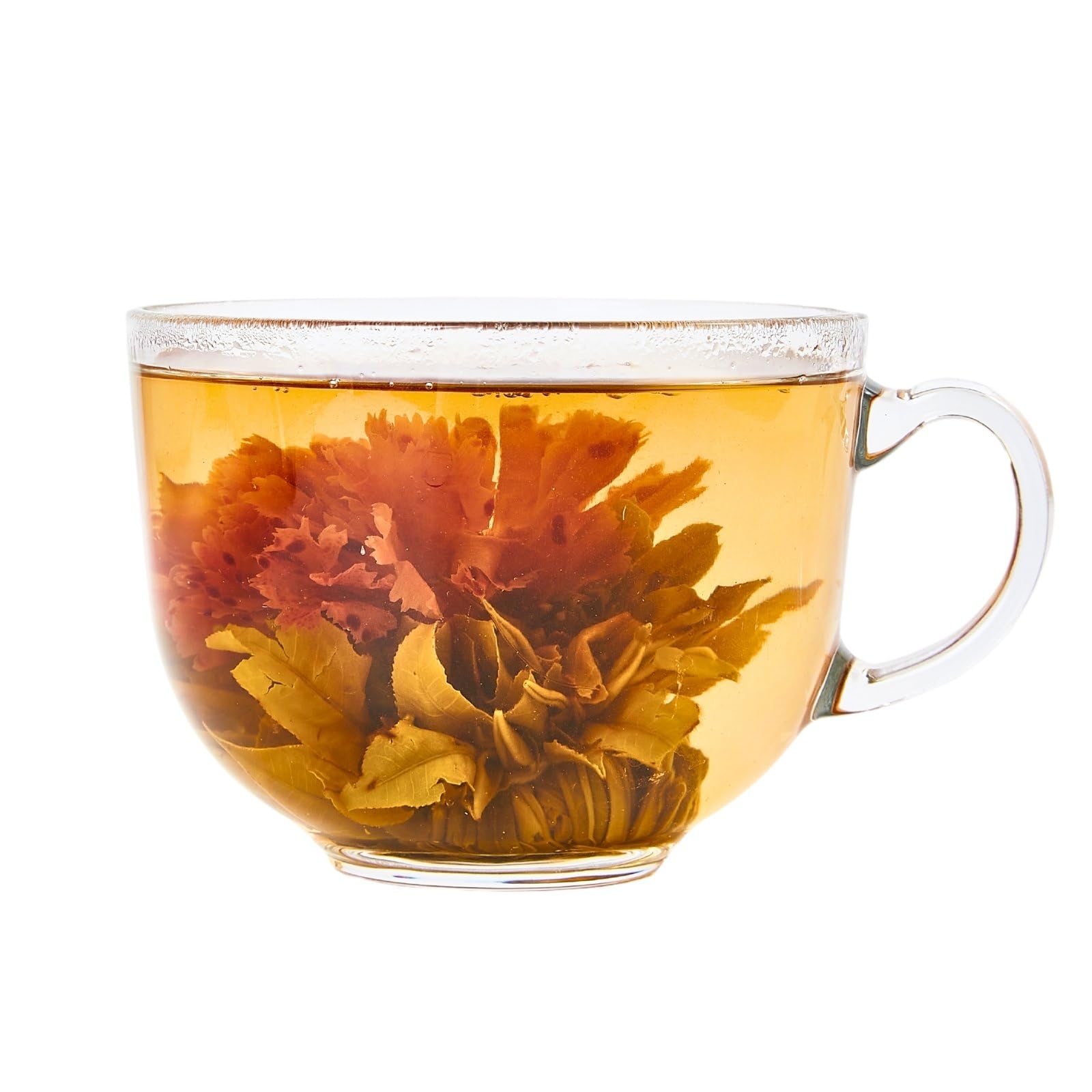 10 Unique Blooming Tea Gift Set - Handmade Flowering Tea Balls with Flowers | Organic Green Tea for Anniversary, Valentine's Day & Birthday Gifts | Perfect for Relaxation, Tea Parties & Special Occasions