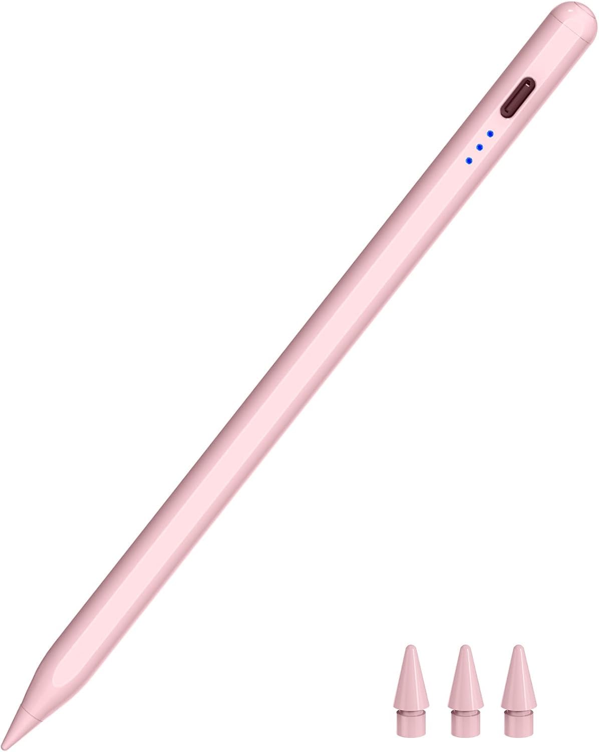 HATOKU Stylus Pen for iPad (2018-2025) - 1st Gen Fast Charging Pencil with 15-Minute Charge, Tilt & Palm Rejection - Compatible with iPad Air 3/4/5/M2/M3, iPad Mini 5/6, iPad 6-11, iPad Pro 11