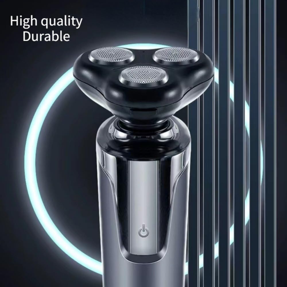 Best Electric Razor for Men - Waterproof Cordless Shaver with Travel Case - Perfect for Home, Travel & Gifting - Smooth Shaving Anywhere