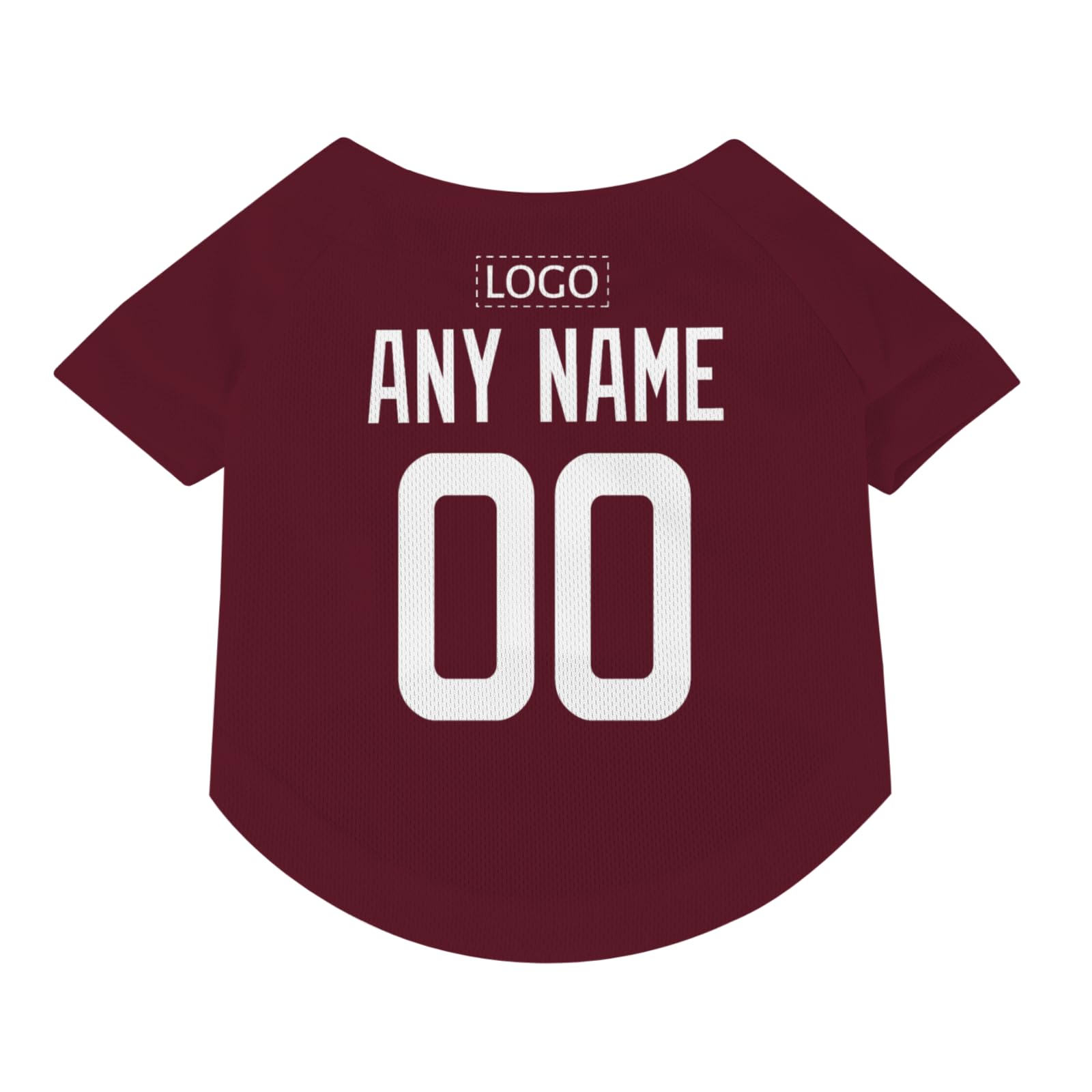 Custom Personalized Dog Soccer Jersey - Pet Sports Jersey for Small, Medium & Large Dogs & Cats - Perfect for Games, Training & Pet Costume Parties