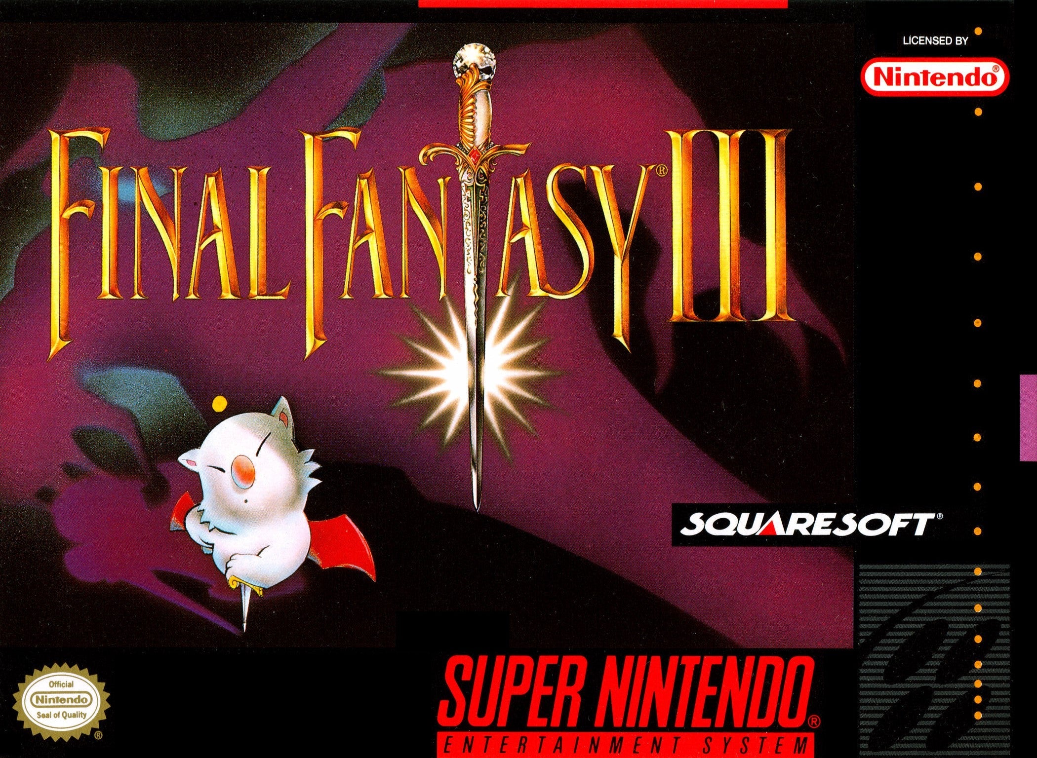 Final Fantasy III - Classic JRPG Game for Nintendo Switch & Mobile | Adventure, Fantasy & Strategy Game for RPG Fans | Perfect for Gaming on the Go or at Home