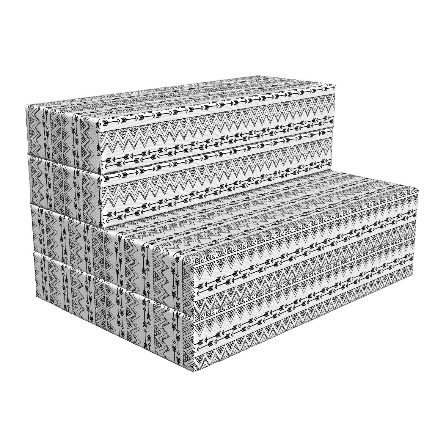 Ambesonne Bohemian Tribal Foldable Mattress - 74.8