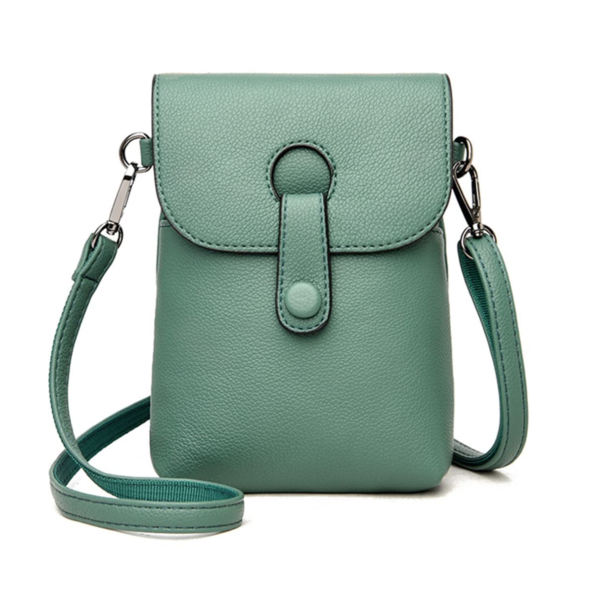 Women's Crossbody Shoulder Bag - Soft PU Leather Phone Wallet with Large Capacity for iPhone 11/12/13/Pro Max (Up to 6.7