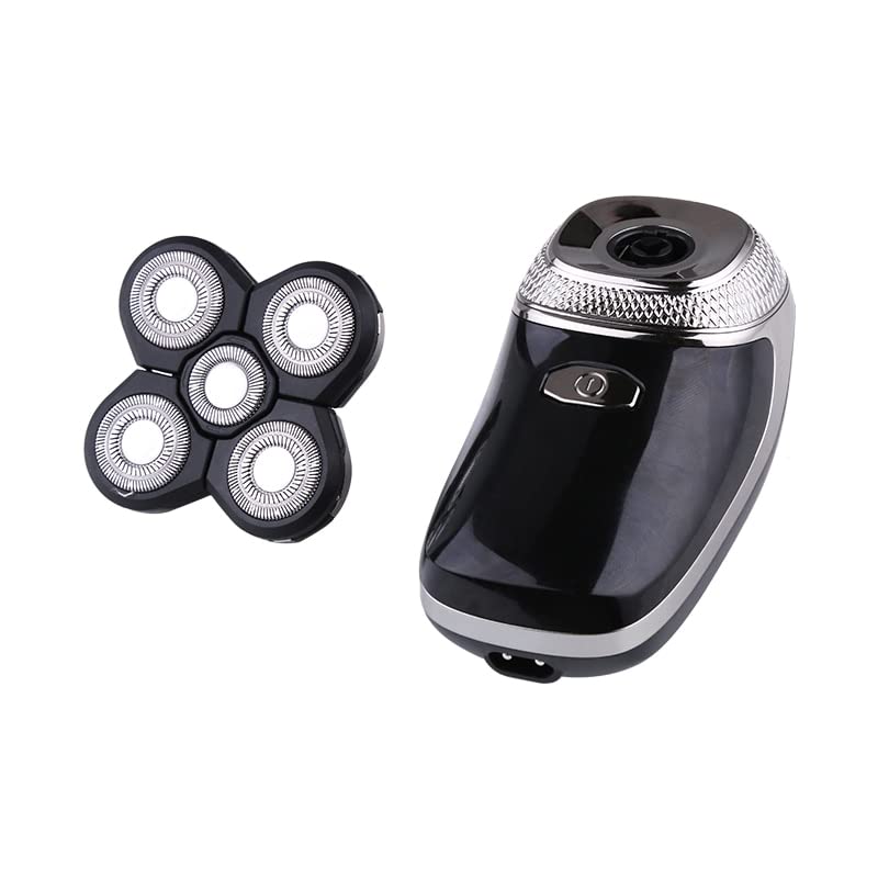 Professional 5-in-1 Electric Razor for Men - Rechargeable Wet & Dry Shaver with Beard Trimmer & Facial Grooming Kit | Perfect for Travel, Home Use & Daily Shaving Routine