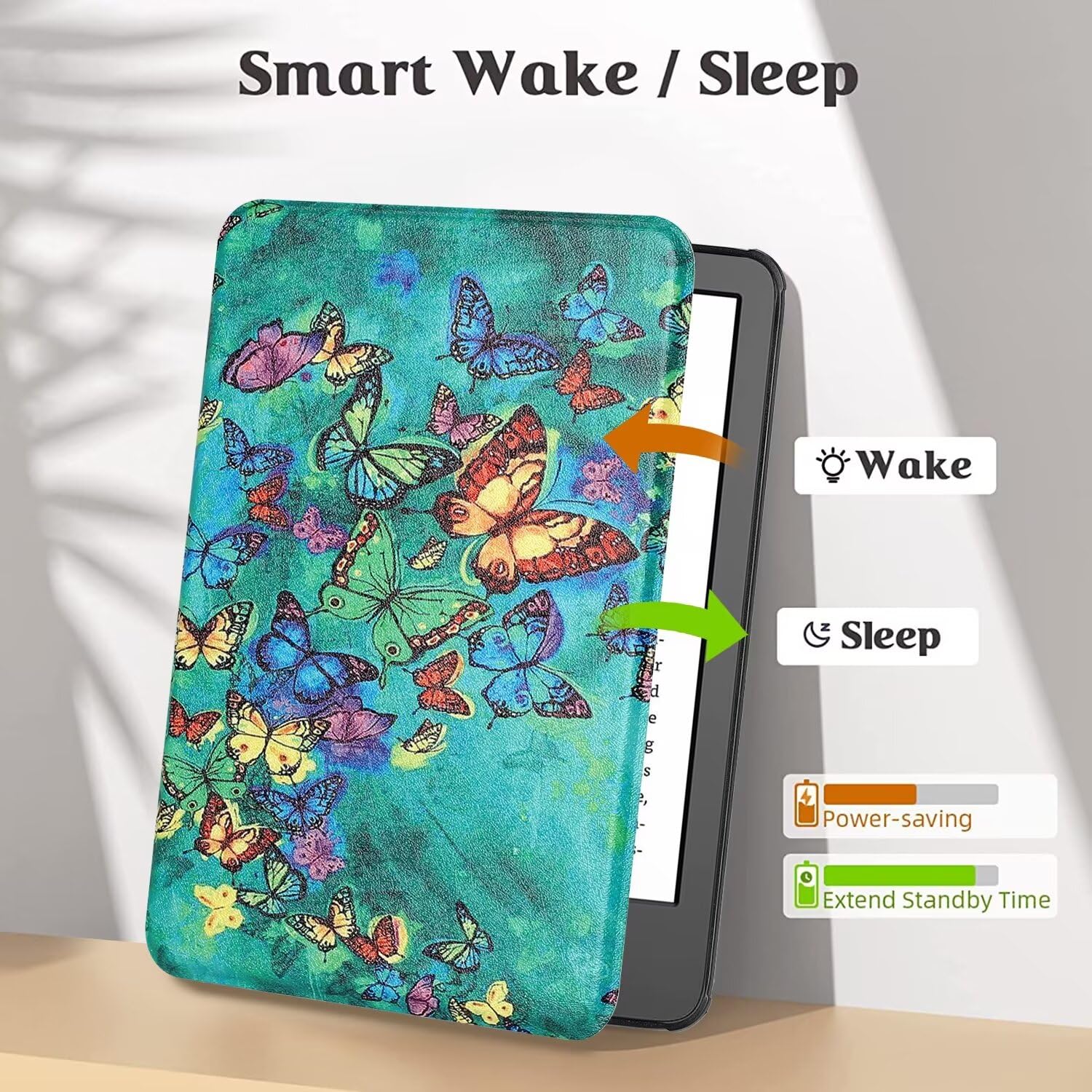 Premium PU Leather Case for Kindle Paperwhite 6