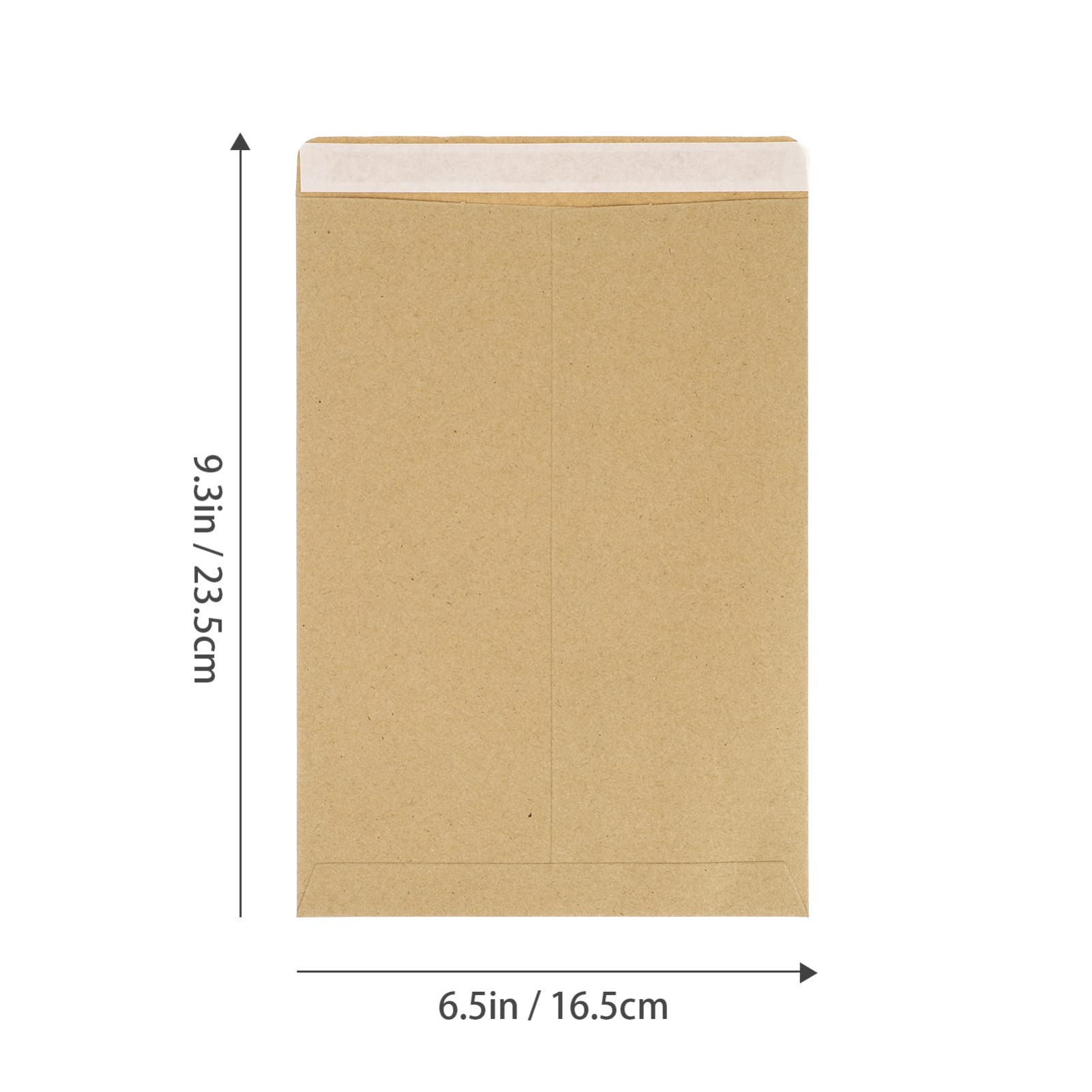 50pcs Kraft Envelopes Self Seal - Eco Friendly Brown Mailing Envelopes for Wedding Invitations, Business Documents, Photos & Office Use - Letter Size (4.5 x 6.5 in) Perfect for Mailing, Invitations & Office Organization