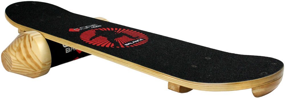 Core Balance Board Trainer for Skateboard, Snowboard & Surf Training - Indoor Fitness Equipment for Stability & Core Strength - Perfect for Home Gym, Yoga & Rehabilitation Exercises