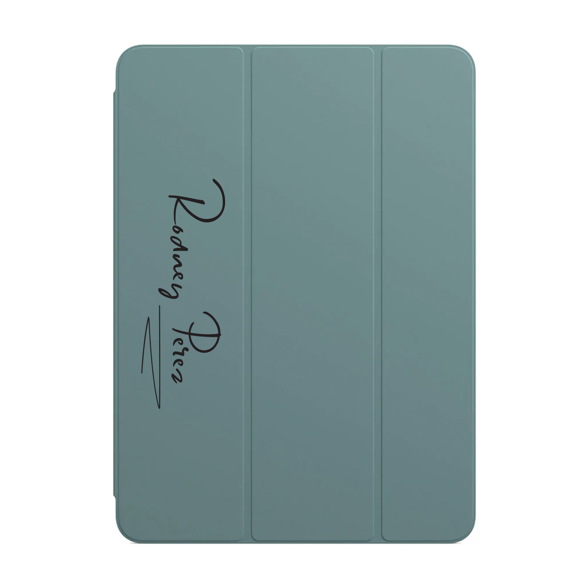 Premium iPad Trifold Case with Signature & Occupation 218 - Slim Protective Cover for iPad Pro/Air/Mini, Auto Sleep/Wake, Multiple Viewing Angles - Perfect for Work, Travel & Home Use