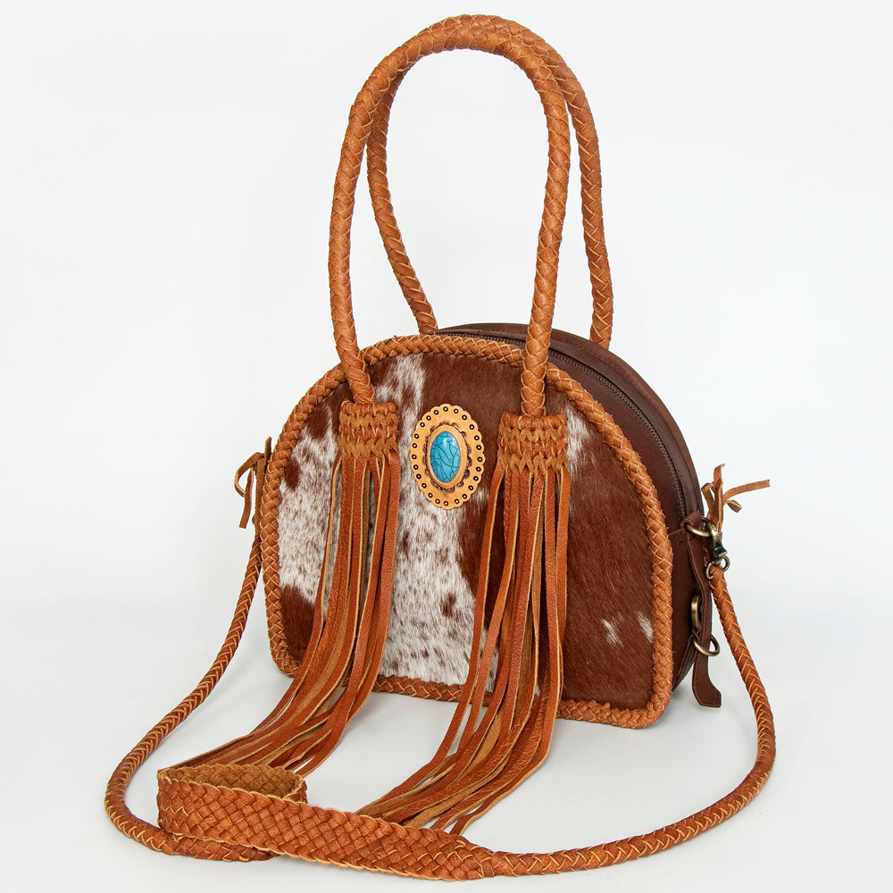 American Darling ADBGD162B Genuine Leather Women's Western Tote Handbag Purse - Perfect for Everyday Use, Work, and Casual Outings