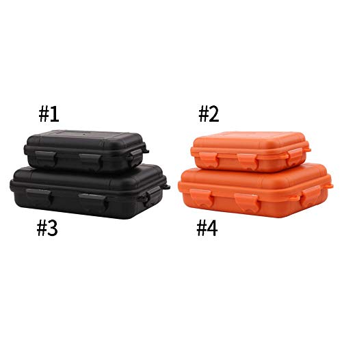 Shockproof Waterproof Plastic Storage Box for Outdoor Tools - Durable Dry Storage Container for Small Tools, Camping, Fishing & DIY Projects