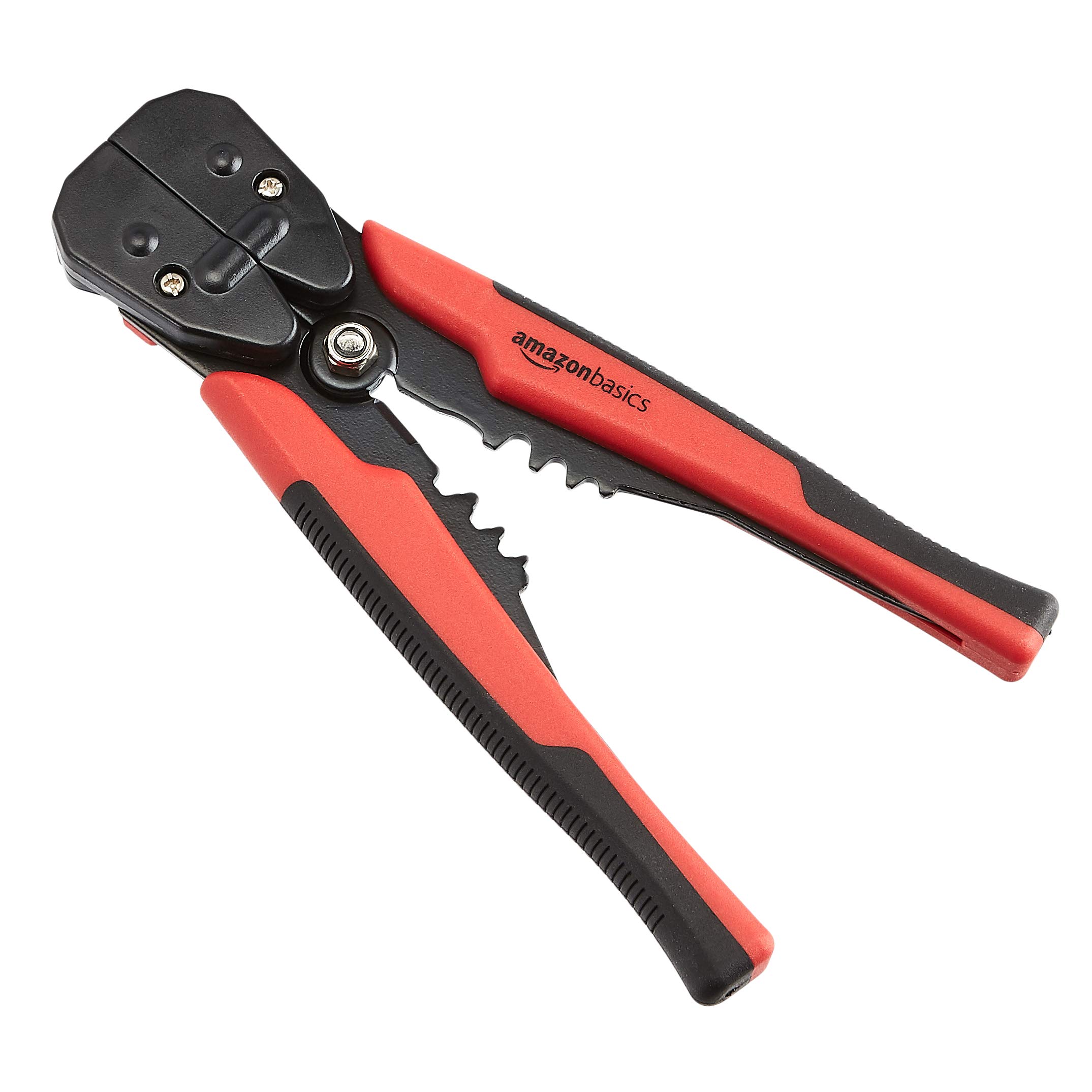 Amazon Basics Self-Adjusting Wire Stripper - Automatic Wire Stripping Tool for Electrical Work, DIY Projects, and Home Repairs - Perfect for Electricians, Hobbyists, and DIY Enthusiasts