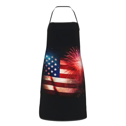 Fireworks Usa Flag