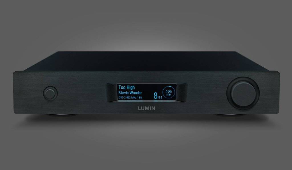 Lumin M1 Streaming Integrated Amplifier - HiFi Audio System with Wireless Bluetooth, AirPlay & DLNA - Perfect for Home Theater & Music Listening