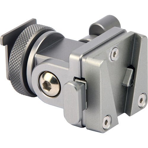 Hobolite V Mount Cold Shoe Adapter - Professional Camera Mount Bracket for DSLR, Mirrorless & Video Cameras - Perfect for Photography, Videography & Film Production