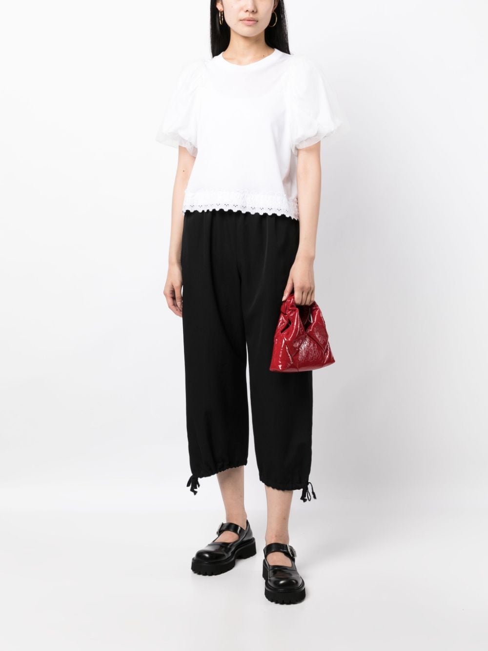 Comme des Garcons Black Trousers for Men & Women - Stylish High Waist Pants for Office, Party & Casual Wear