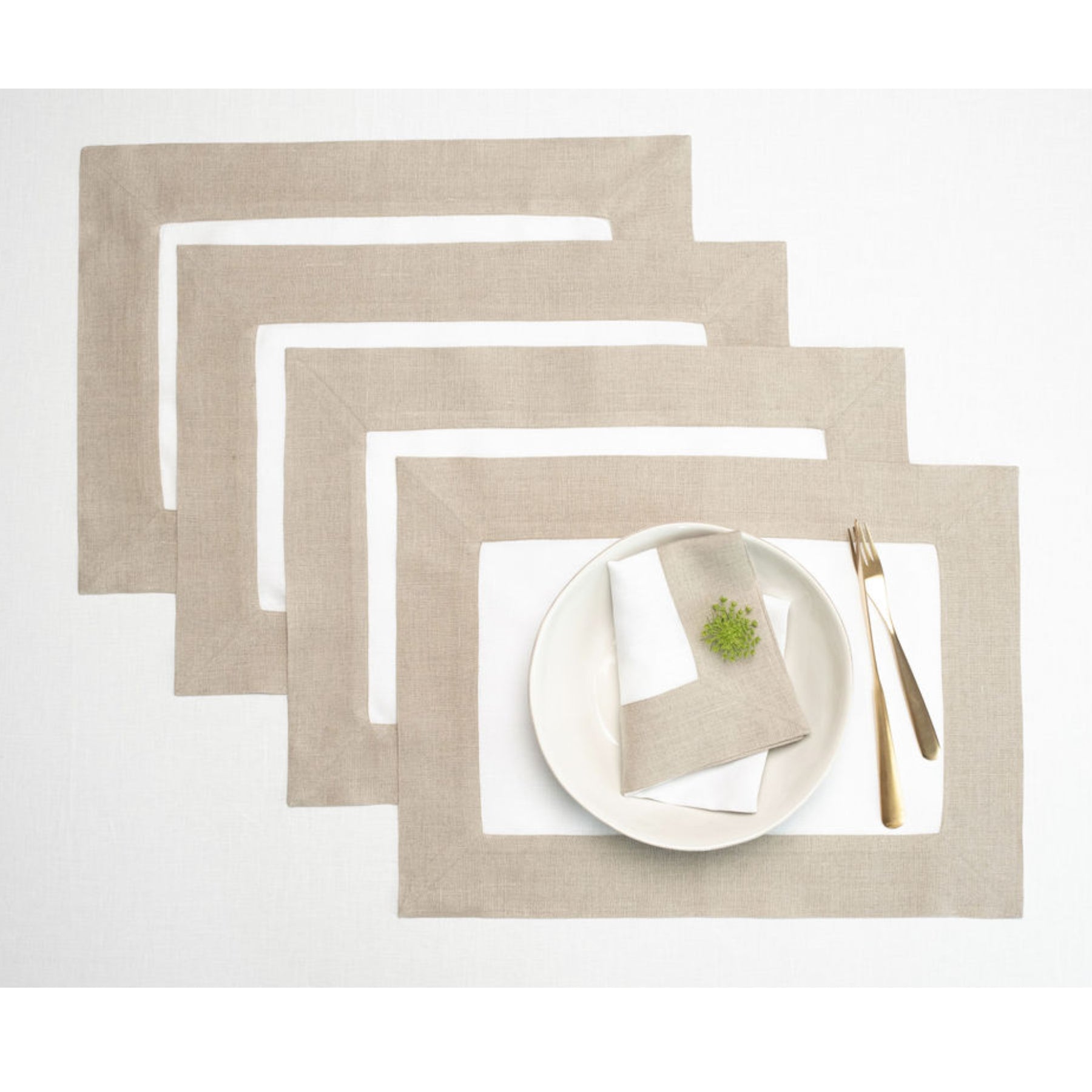 Stylish Contempo Placemats Set of 4 - Waterproof & Heat-Resistant Modern Table Mats for Dining Room, Kitchen, or Party Decor - Perfect for Everyday Use, Entertaining & Holiday Gatherings