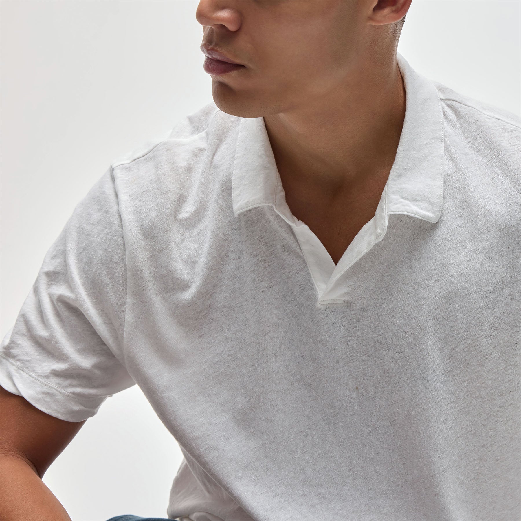 Premium Cotton Jersey Polo Shirt for Men - Classic White Casual & Business Wear - Perfect for Office, Golf, and Everyday Outfits