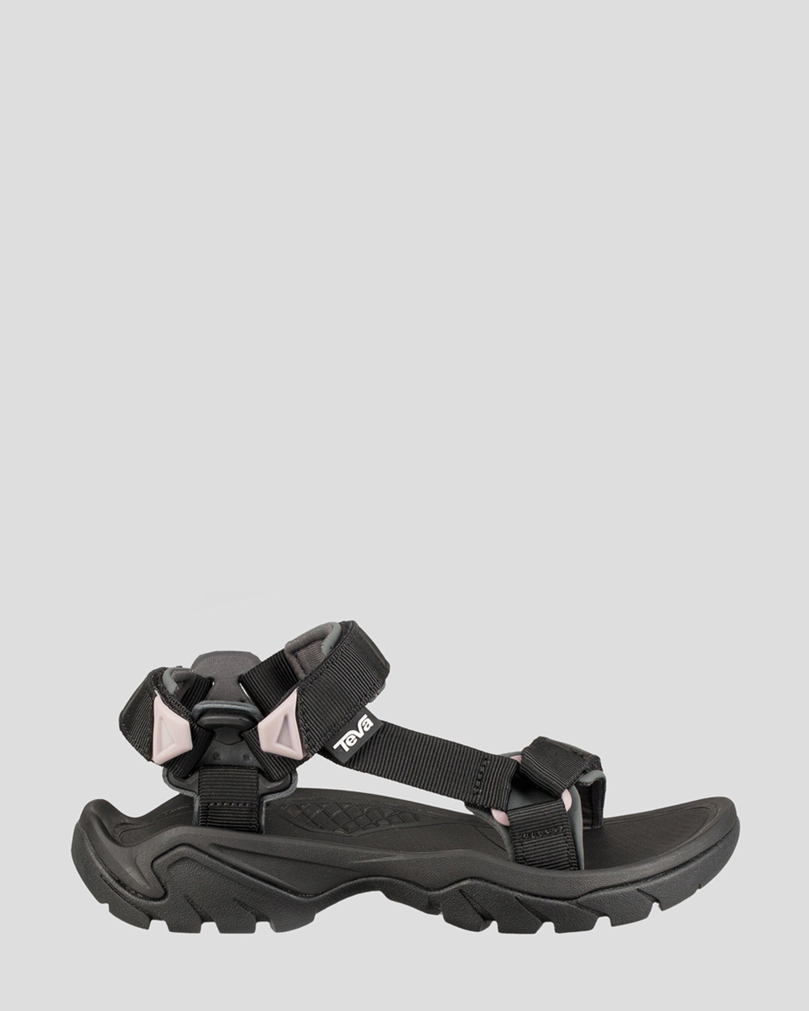 Women's Teva Terra Fi 5 Universal Sandals - Comfortable Hiking & Water Shoes for Outdoor Adventures - Perfect for Beach, Camping and Travel (Black)