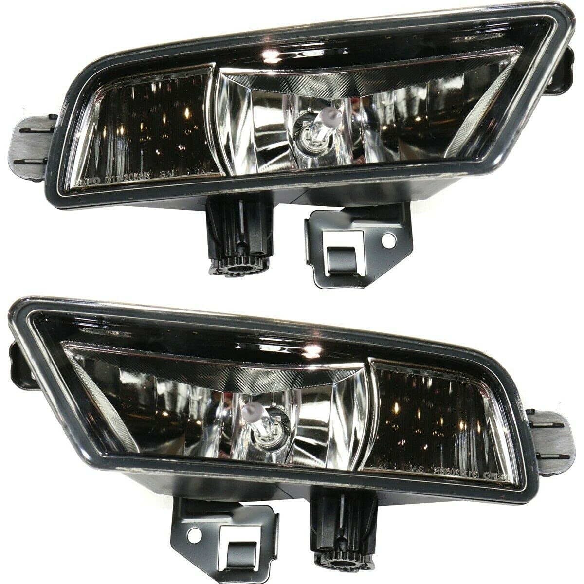 Honda Fog Lights Replacement Set of 2 - Left & Right Front Lamps | Durable & Bright | Perfect for Night Driving & Bad Weather Conditions
