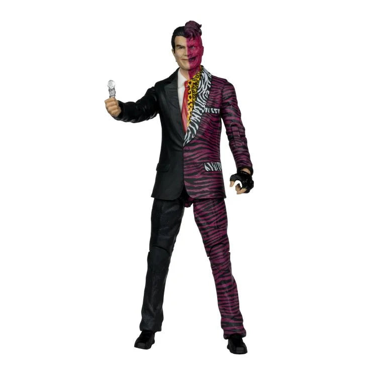 Batman Forever DC Multiverse Two Face Action Figure - Collectible Buildable Nightmare Bat - Perfect for DC Fans, Collectors & Display - Great for Home Decor, Office Display & Comic Conventions