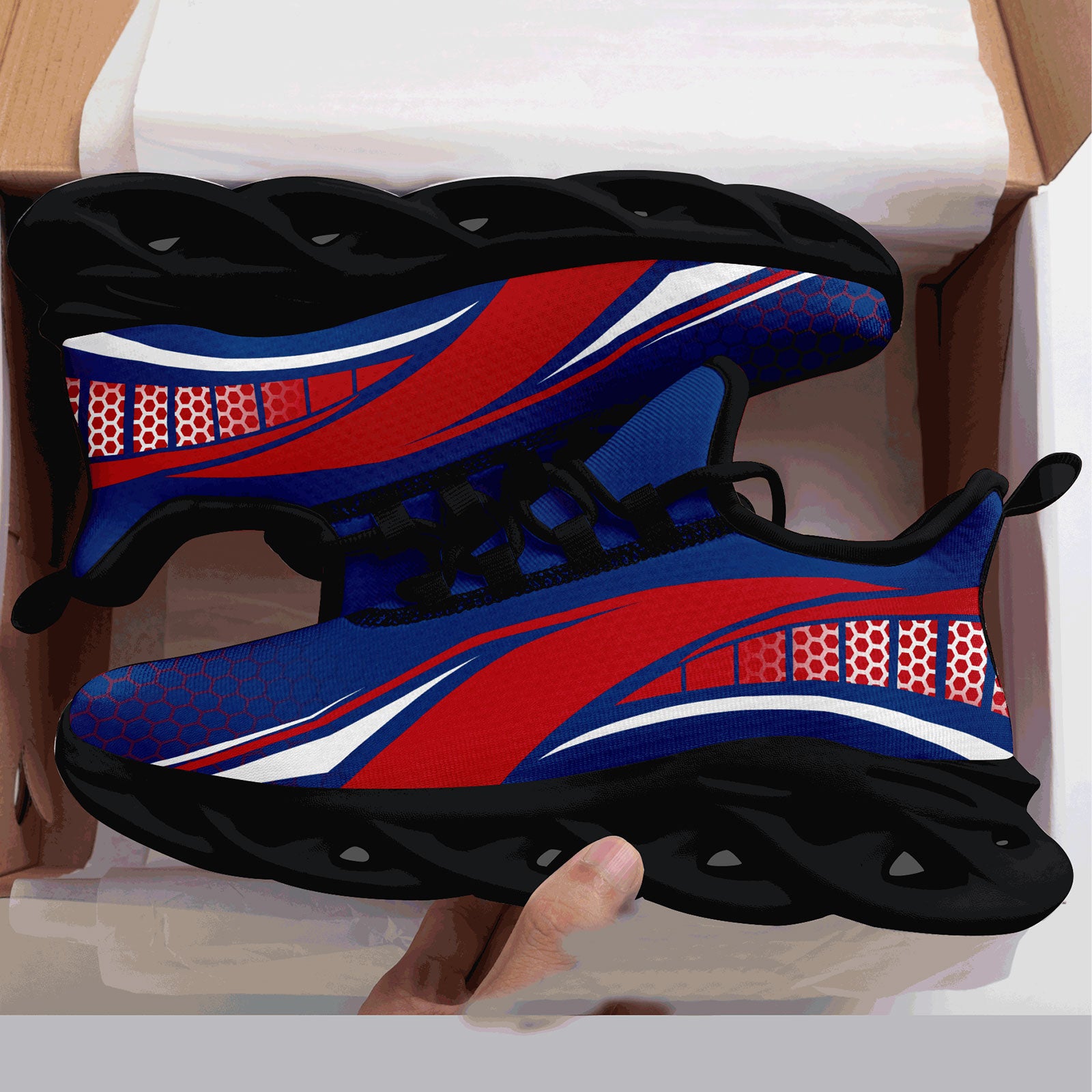 Custom Maxsoul Personalized Sneakers for Men & Women - Breathable Running Shoes FN003 E025022 Size 28 - Perfect for Gym Workouts, Jogging & Casual Wear