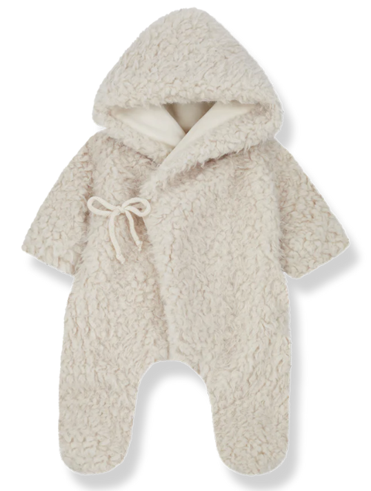 1+ in the Family Polar Suit for Baby (3M-6M) – Warm Winter Snowsuit for Infants, Perfect for Outdoor Adventures & Cold Weather Protection