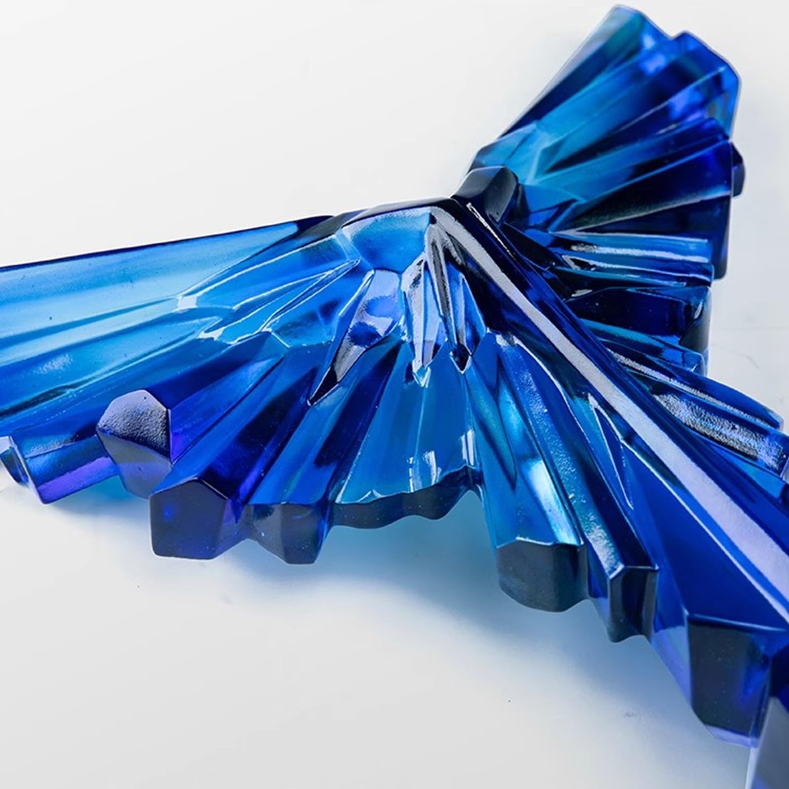 Blue Glass Trophy for Annual Meeting & Employee Awards - Outstanding Employee Recognition, Team Achievement & Office Decor Souvenir | Perfect for Corporate Events, Ceremonies & Office Decorations