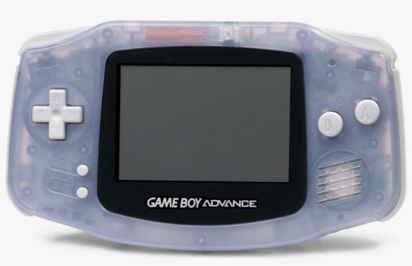 Original Nintendo Game Boy Advance Glacier Blue Handheld Console - Retro Gaming for Kids & Adults, Portable Travel Entertainment