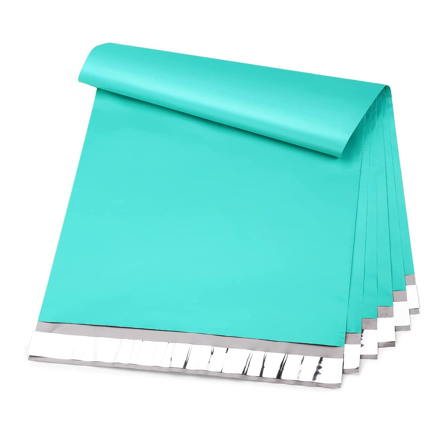 12x15.5 Inch Teal Poly Mailer Envelopes - Waterproof Shipping Bags for Ecommerce, Clothing & Online Stores - Perfect for Mailing Clothes, Jewelry & Small Packages